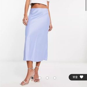 & Other Stories Satin Maxi Skirt 8